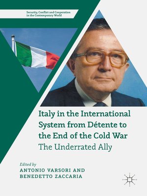 cover image of Italy in the International System from Détente to the End of the Cold War